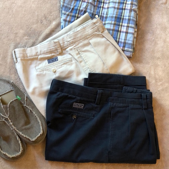 Nautica Other - 2 for 1 Nautica 34 X 32 Bundle Khaki and Navy